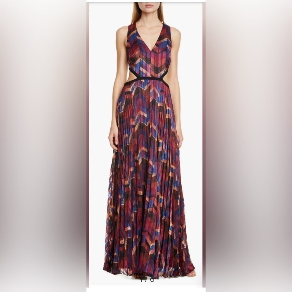 BA&SH Pia Pleated Maxi Dress